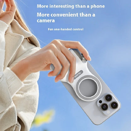 Magnetic Phone Grip with Remote